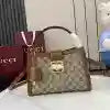 GUCCI PADLOCK GG CANVAS MEDIUM HANDBAG BROWN 2025 – BG105