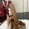 GUCCI PADLOCK GG CANVAS MEDIUM HANDBAG BROWN 2025 – BG105
