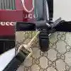 GUCCI PADLOCK GG CANVAS MEDIUM HANDBAG BLACK 2025 – BG106