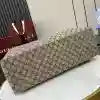 GUCCI GG CANVAS EMBLEM MAXI TOTE BAG BEIGE/BROWN 2025 – BG111