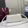GUCCI LEATHER BAMBOO DIVA MEDIUM BAG WHITE 2025 – BG102