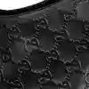 GUCCI B MEDIUM SHOULDER BAG IN GG LEATHER BLACK 2025 – BG103