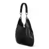 GUCCI B MEDIUM SHOULDER BAG IN GG LEATHER BLACK 2025 – BG103