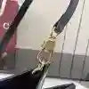 GUCCI DIANA LEATHER SMALL TOTE BAG BLACK 2025 – BG099
