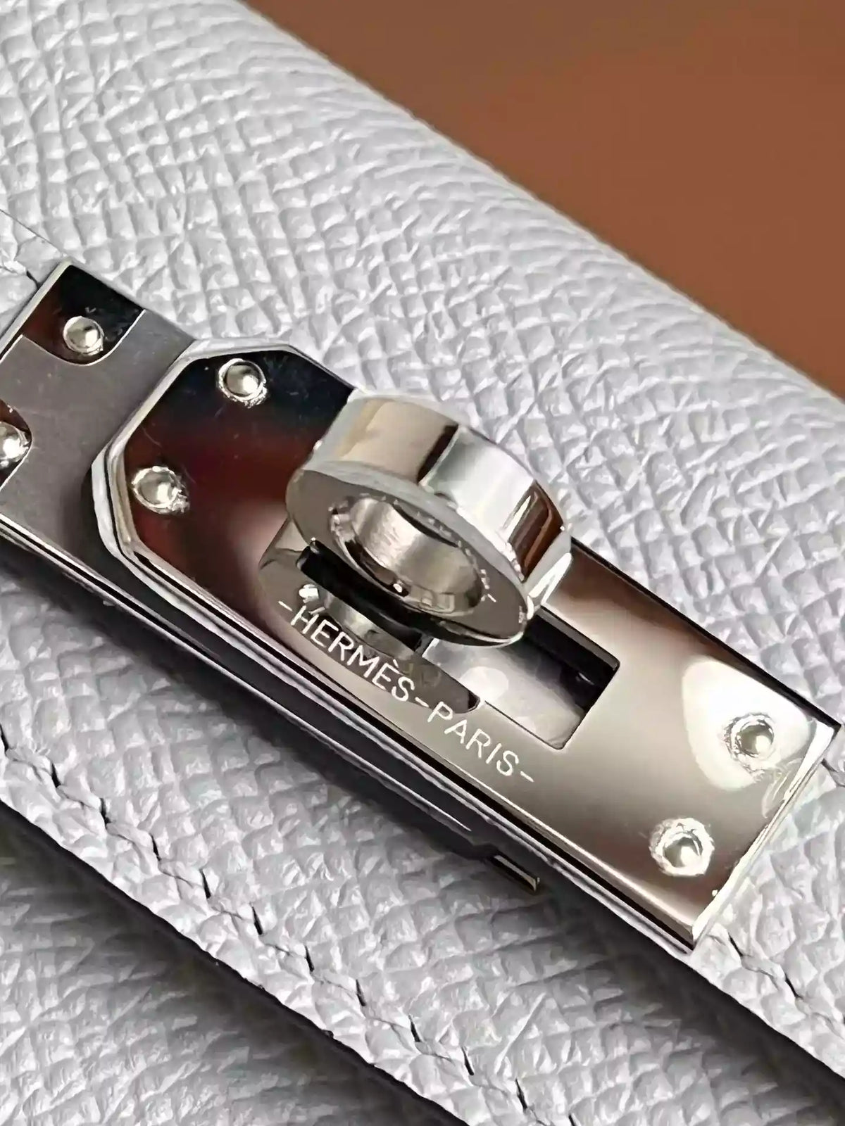 Hermès Bleu Glacier Epsom Mini Kelly 20 II Palladium Hardware – HW191