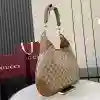 GUCCI B MEDIUM SHOULDER BAG IN GG CANVAS BROWN 2025 – BG104