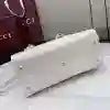 GUCCI DIANA LEATHER SMALL TOTE BAG WHITE 2025 – BG100