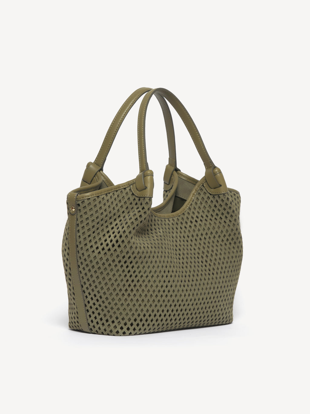 The Esmeralda Lattice Tote