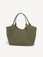 The Esmeralda Lattice Tote