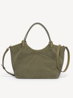 The Esmeralda Lattice Tote
