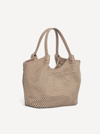 The Esmeralda Lattice Tote