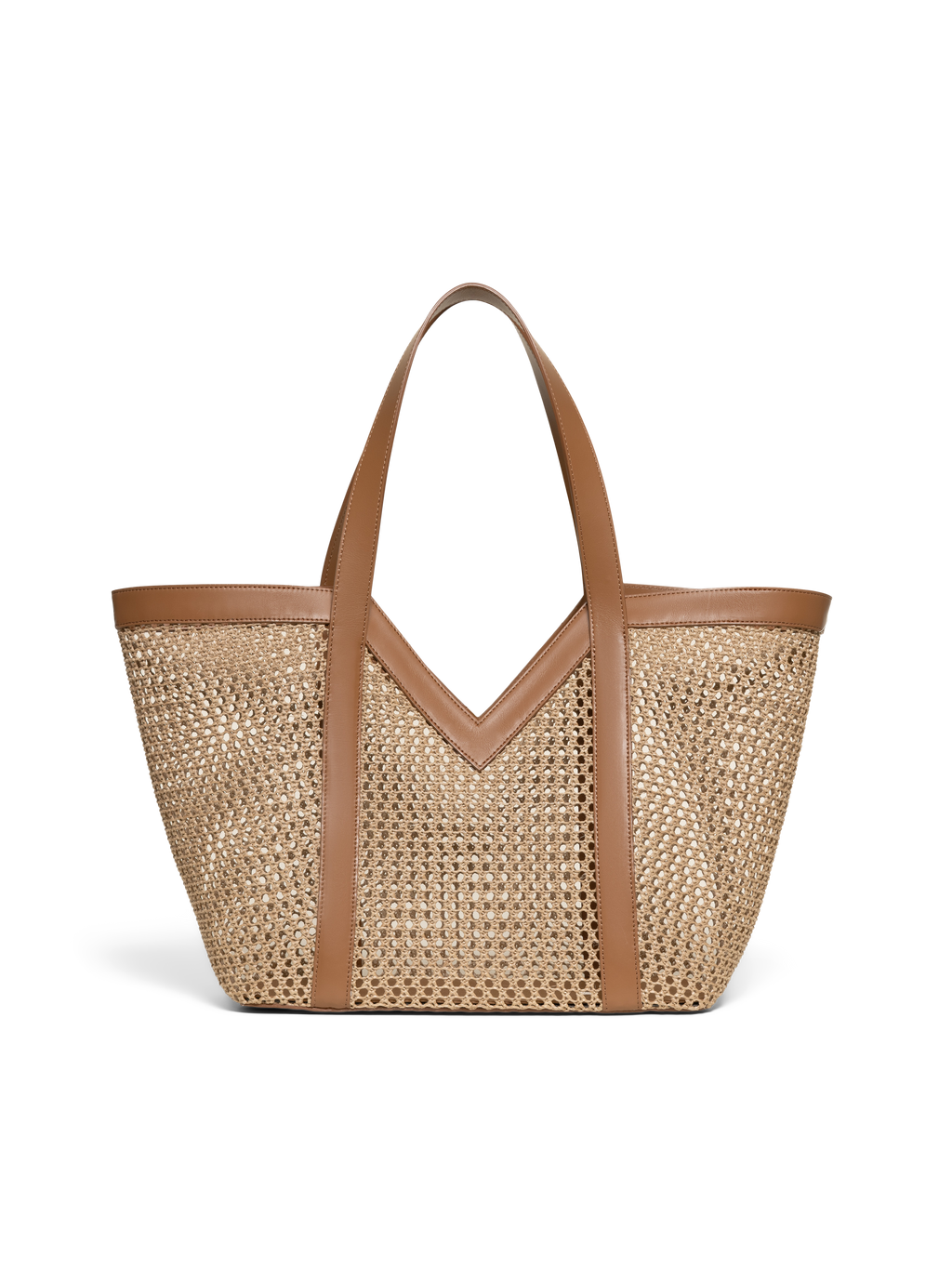 The Prima Raffia Tote