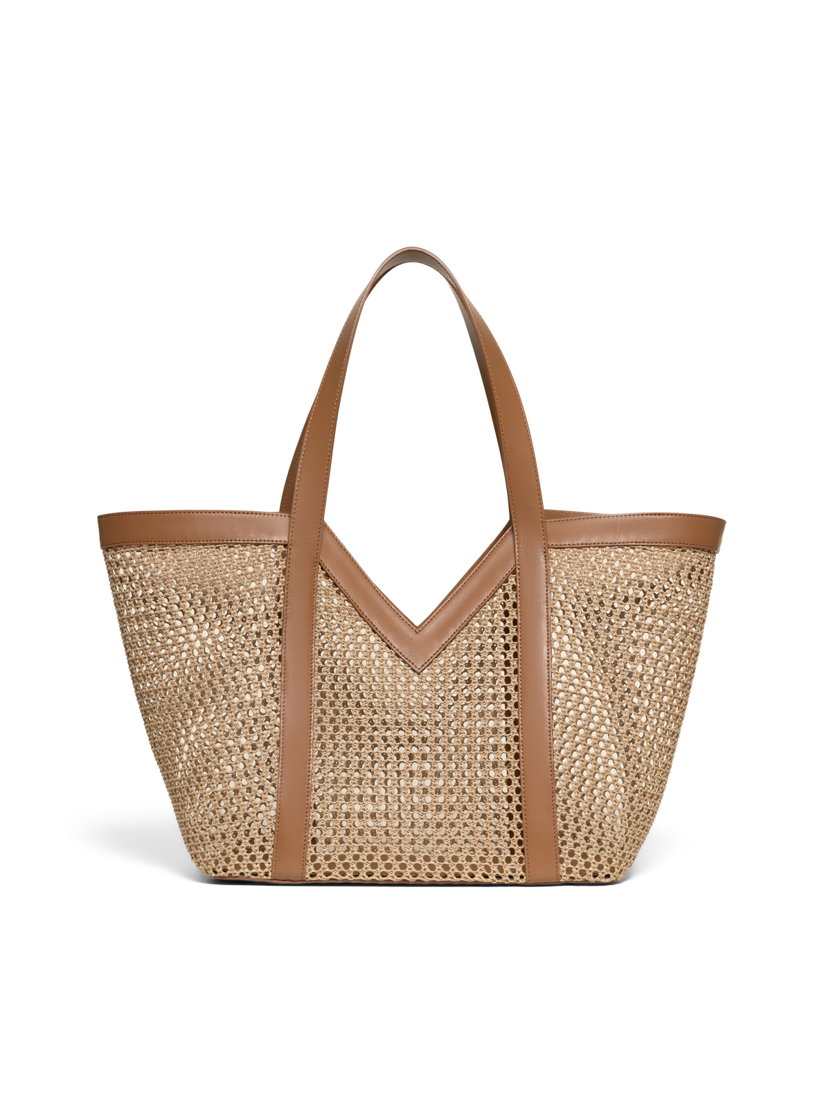 The Prima Raffia Tote