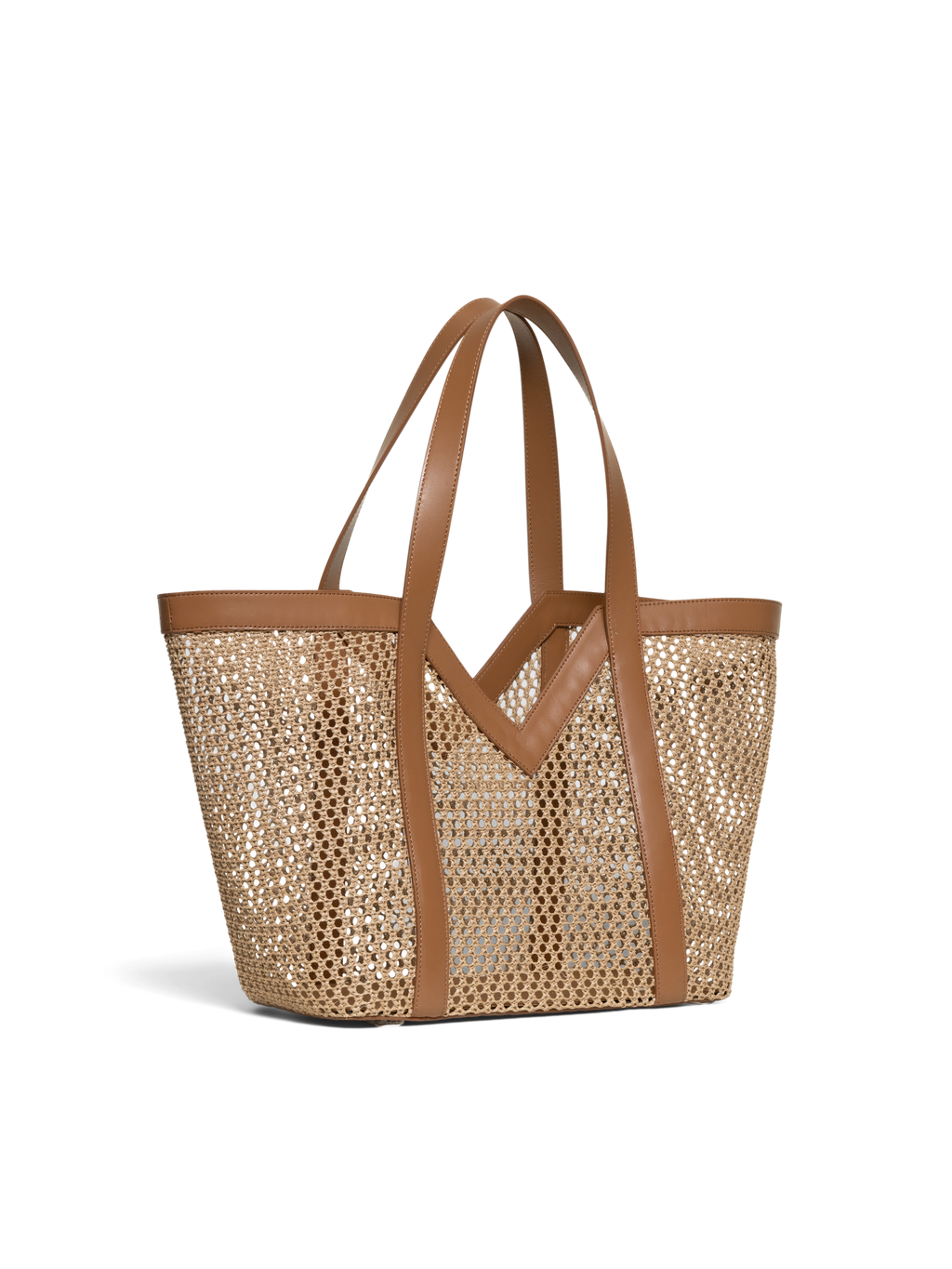 The Prima Raffia Tote