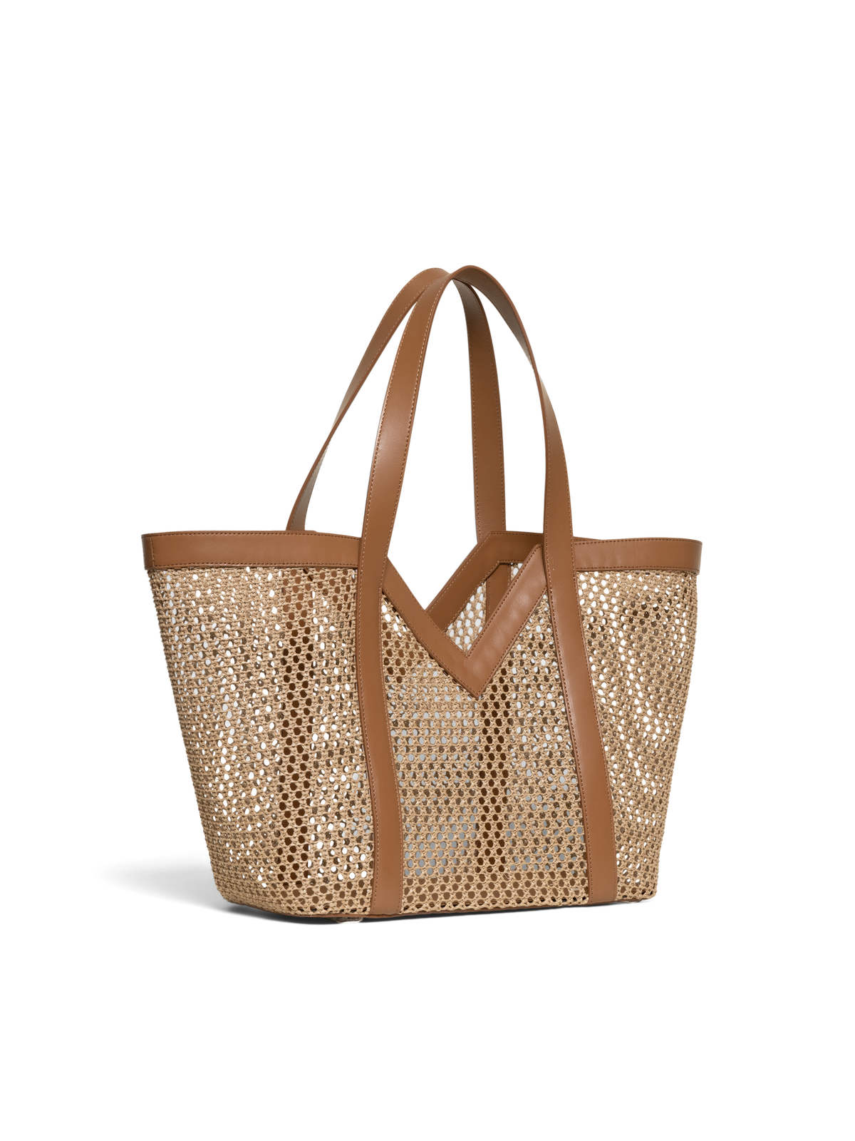 The Prima Raffia Tote