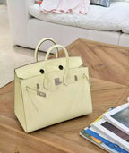 HERMES Epsom Birkin Sellier 25 Jaune Milton – HW193