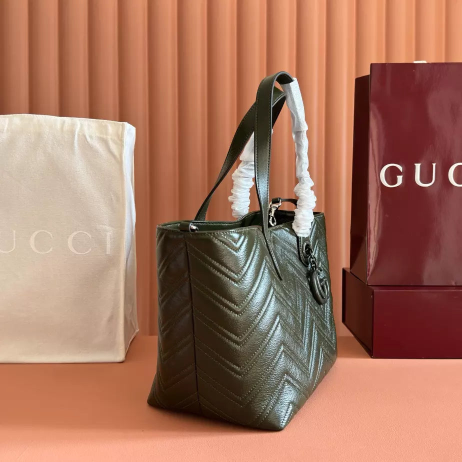 GUCCI GG MARMONT MEDIUM TOTE BAG – BG218