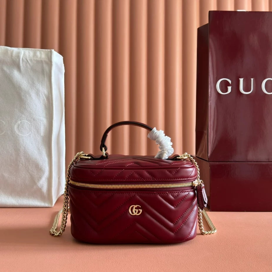 GUCCI GG MARMONT MINI VANITY BAG – BG225