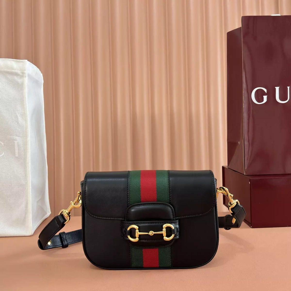 GUCCI HORSEBIT 1955 SMALL SHOULDER BAG – BG173