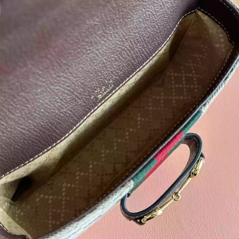 GUCCI HORSEBIT 1955 SMALL SHOULDER BAG – BG175