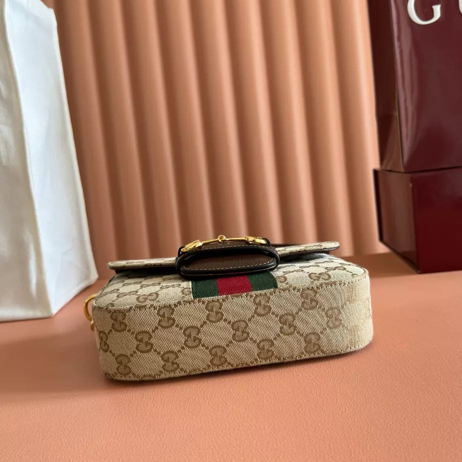 GUCCI HORSEBIT 1955 SMALL SHOULDER BAG – BG175