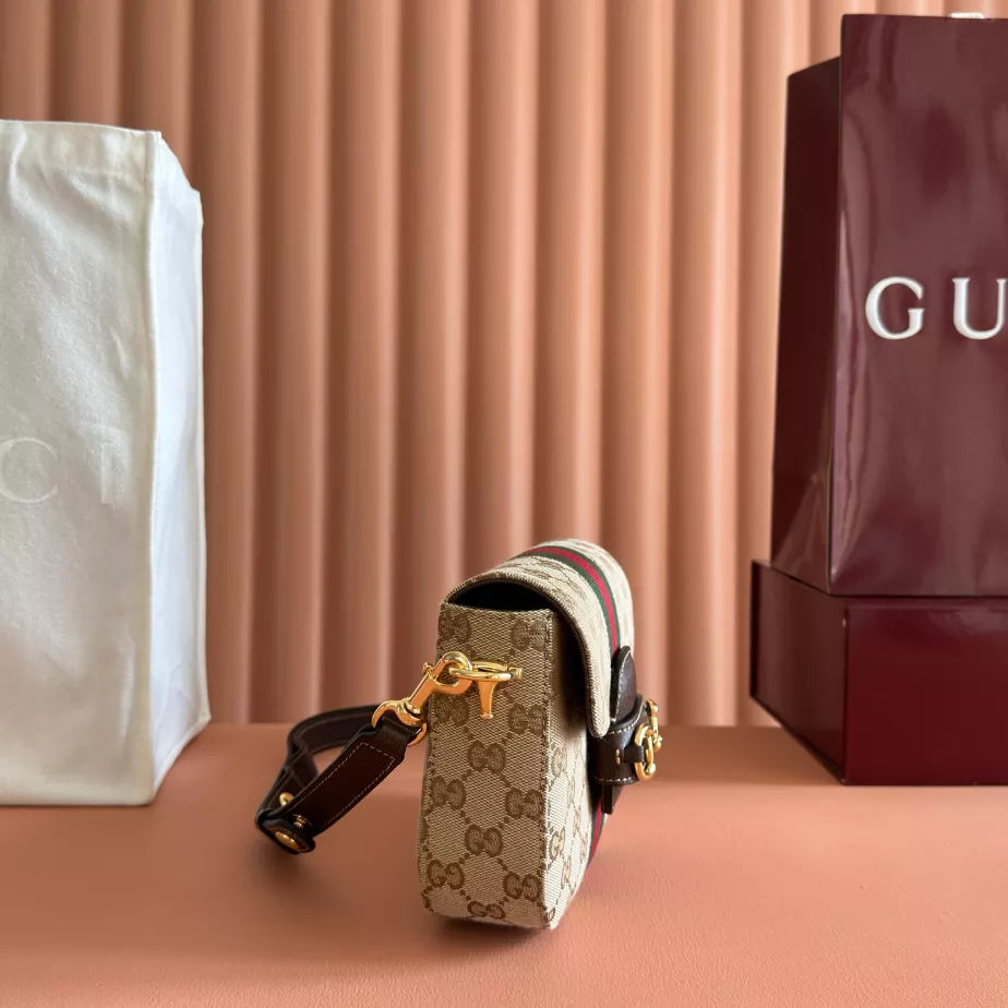 GUCCI HORSEBIT 1955 SMALL SHOULDER BAG – BG175