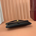 GUCCI JACKIE SMALL SHOULDER BAG IN BLACK LEATHER – BG188