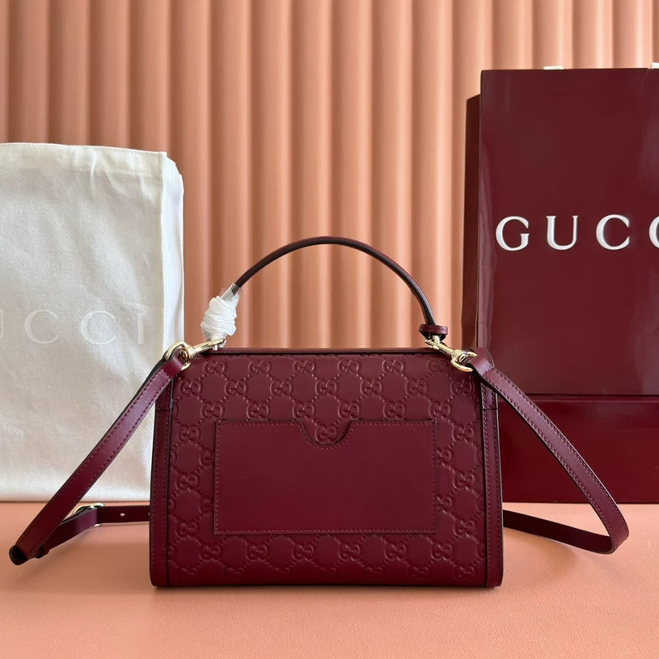 GUCCI PADLOCK MEDIUM TOP HANDLE BAG – BG219