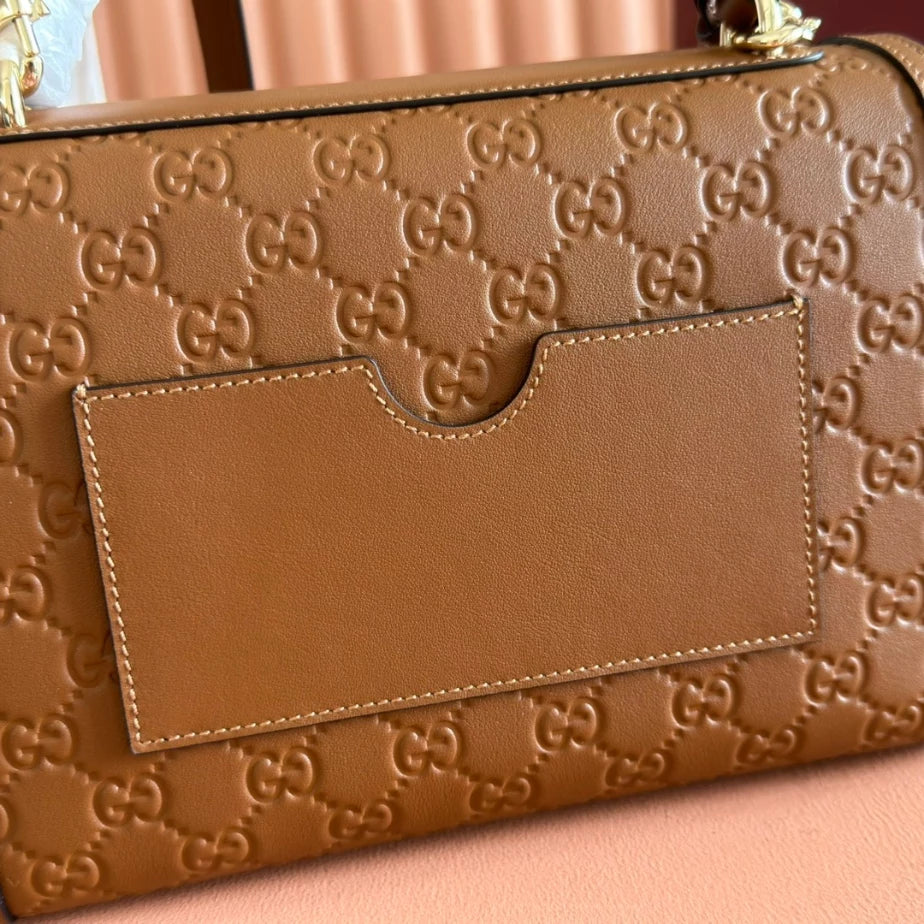 GUCCI PADLOCK MEDIUM TOP HANDLE BAG – BG220