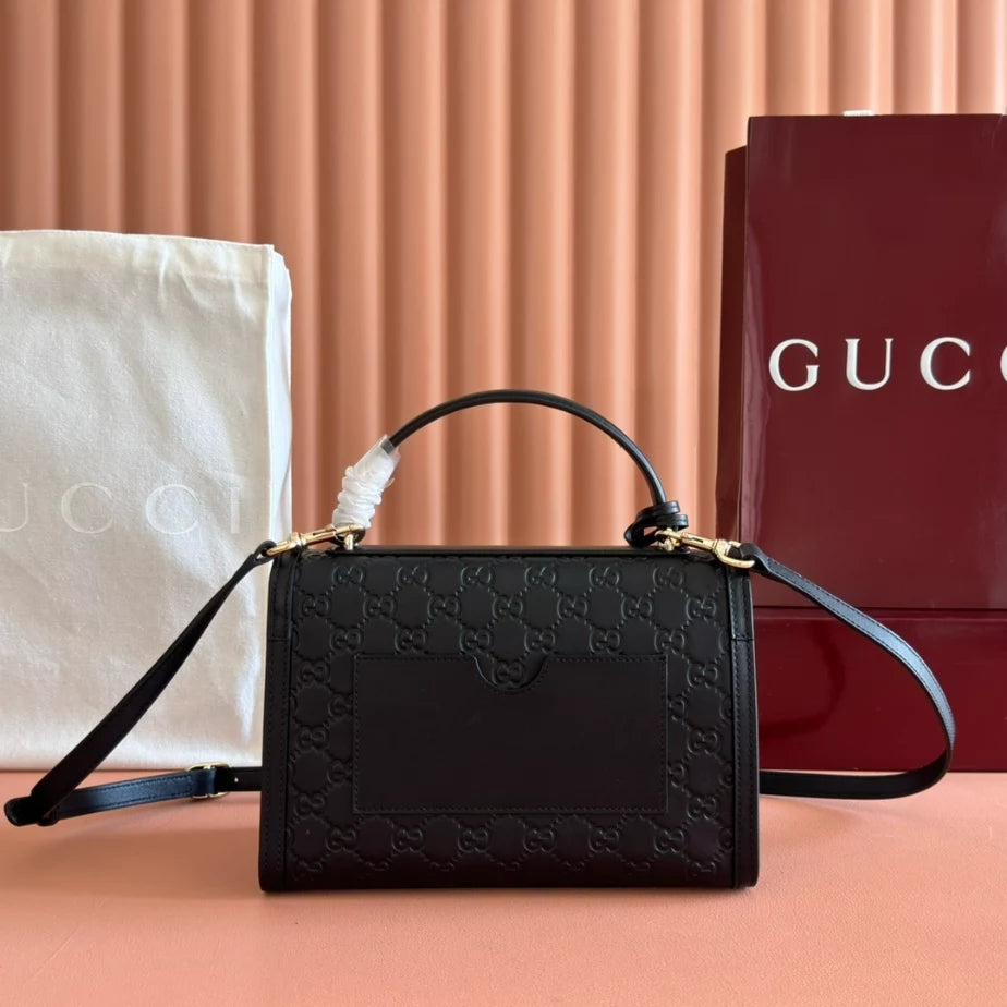 GUCCI PADLOCK MEDIUM TOP HANDLE BAG – BG221