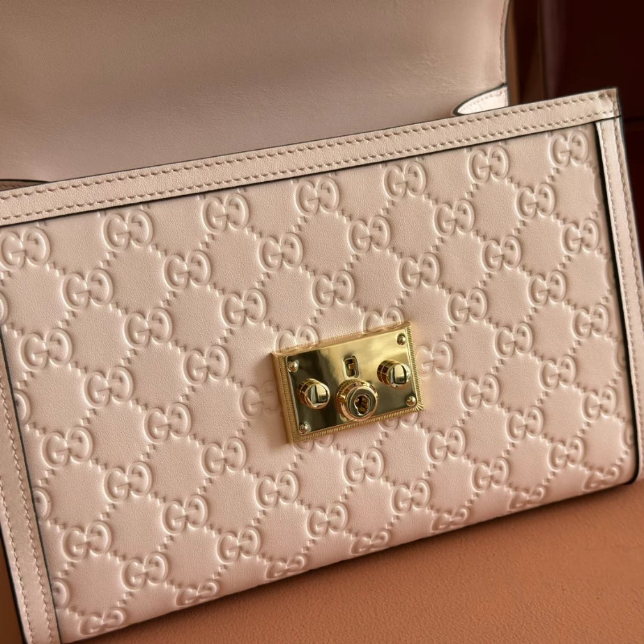 GUCCI PADLOCK MEDIUM TOP HANDLE BAG – BG222