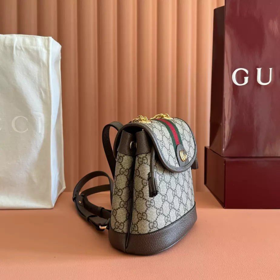 GUCCI PRE-OWNED GG WEB BACKPACK – BG215