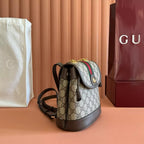 GUCCI PRE-OWNED GG WEB BACKPACK – BG215