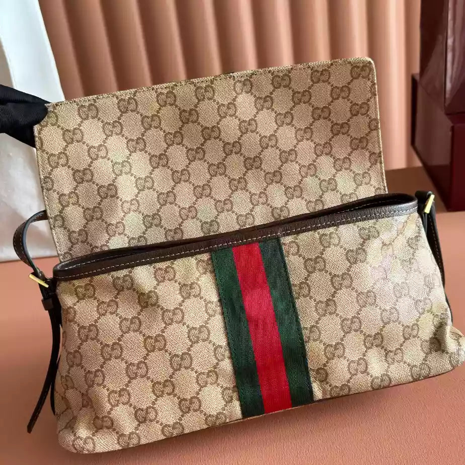 GUCCI WEB MEDIUM SHOULDER BAG – BG164