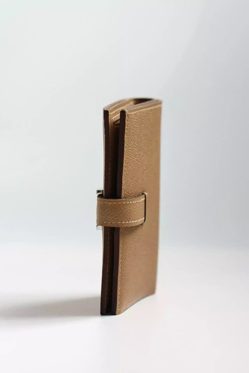 Hermes Bearn Compact Handmade Wallet in Chai Epsom Calfskin – HW151