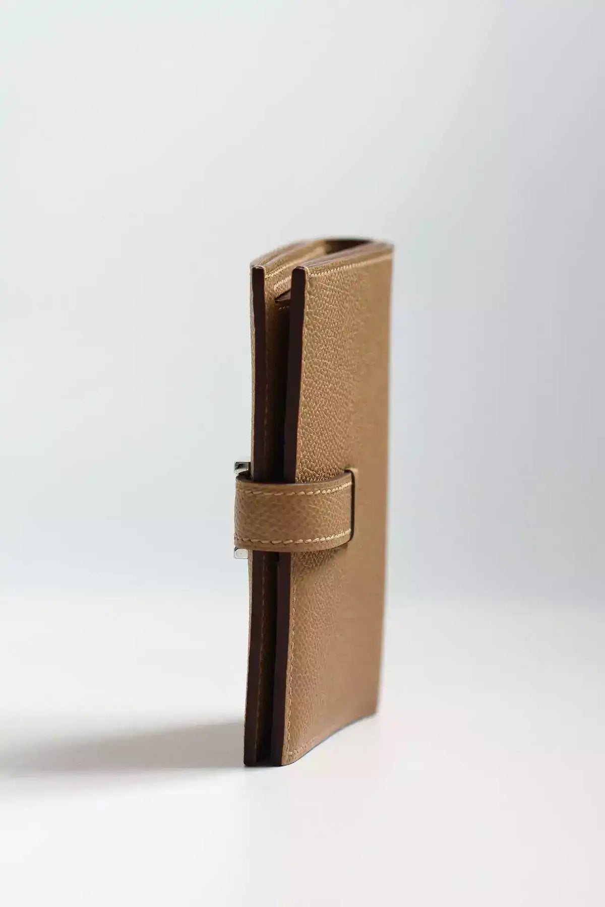 Hermes Bearn Compact Handmade Wallet in Chai Epsom Calfskin – HW151