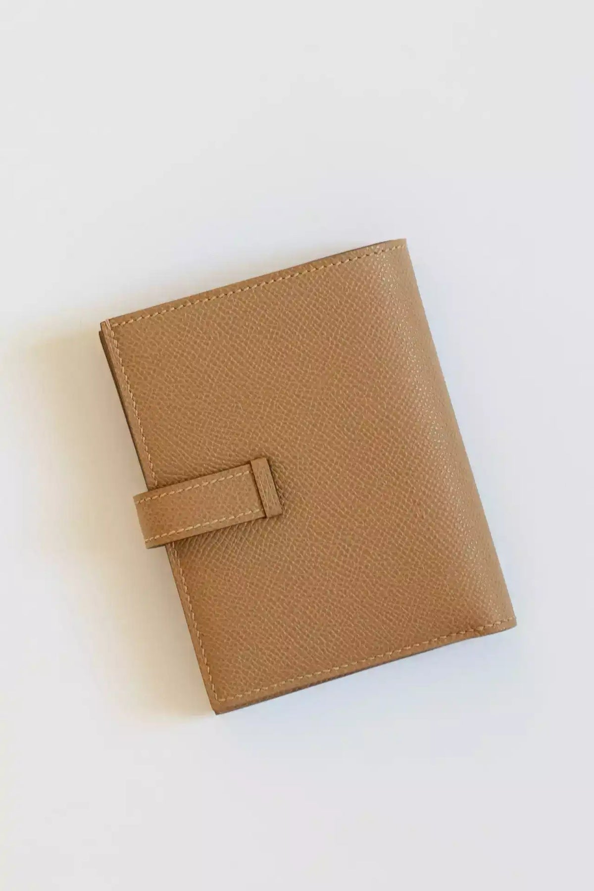 Hermes Bearn Compact Handmade Wallet in Chai Epsom Calfskin – HW151