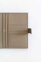 Hermes Bearn Compact Handmade Wallet in Gris Asphalt Epsom Calfskin – HW153