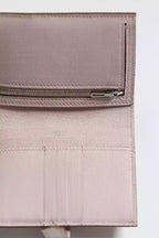Hermes Bearn Compact Wallet in Mauve Pale Matte Alligator Leather – HW167