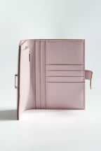 Hermes Bearn Compact Wallet in Mauve Pale Matte Alligator Leather – HW167