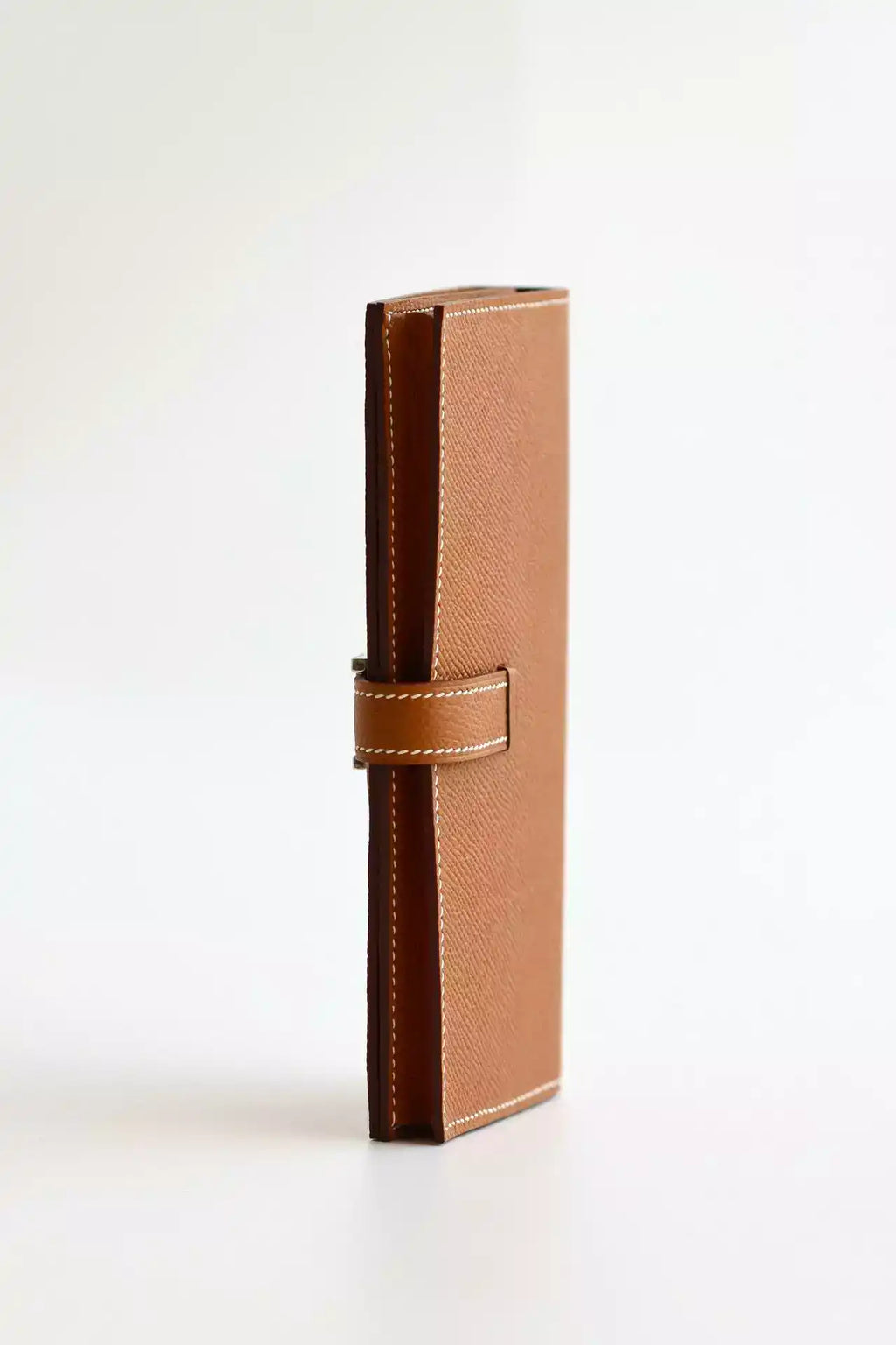 Hermes Bearn Long Handmade Wallet in Gold Epsom Calfskin – HW145