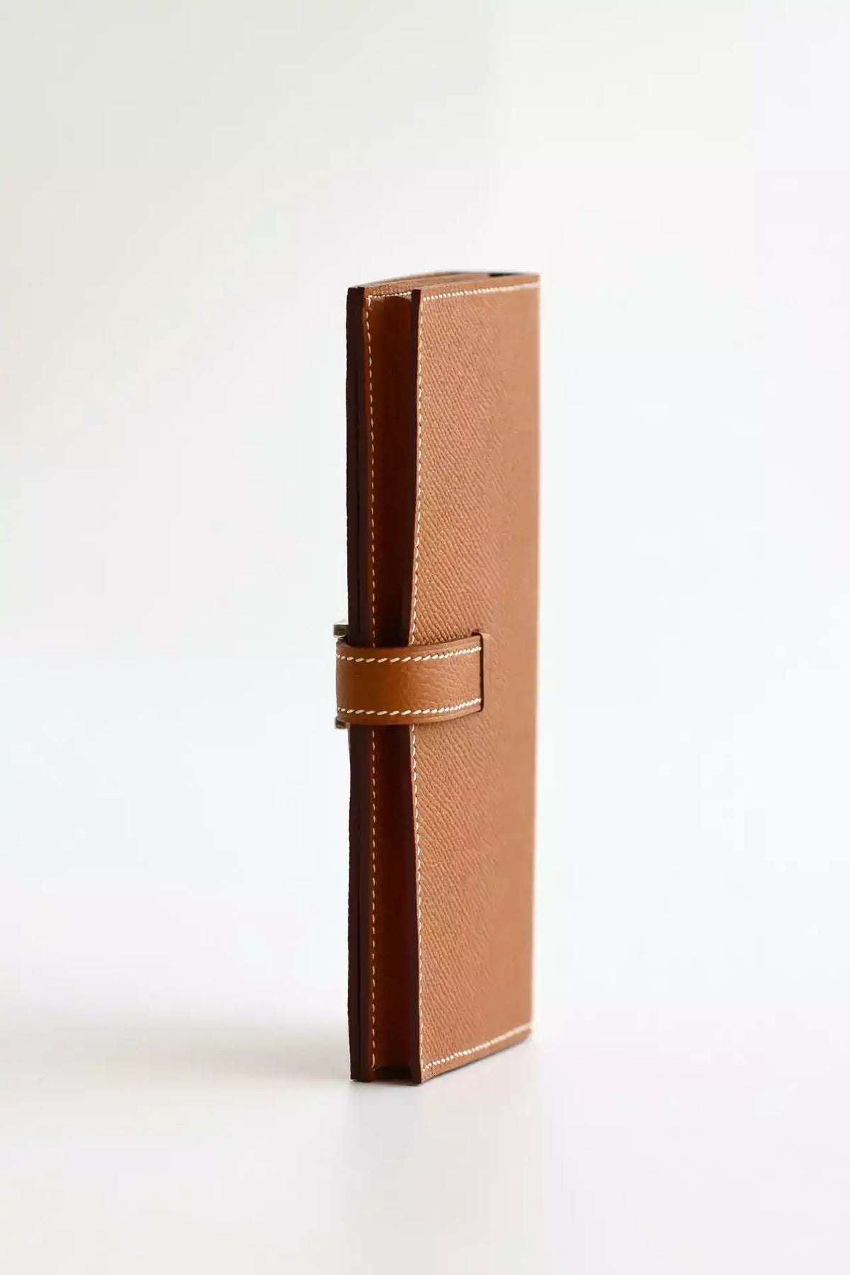 Hermes Bearn Long Handmade Wallet in Gold Epsom Calfskin – HW145