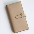 Hermes Bearn Long Handmade Wallet in Trench Epsom Calfskin – HW157
