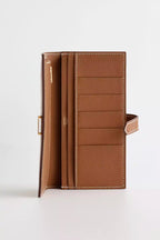 Hermes Bearn Long Wallet in Gold Matte Alligator Leather – HW164