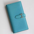 Hermes Bearn Verso Long Wallet in Blue du Nord Epsom Calfskin – HW156