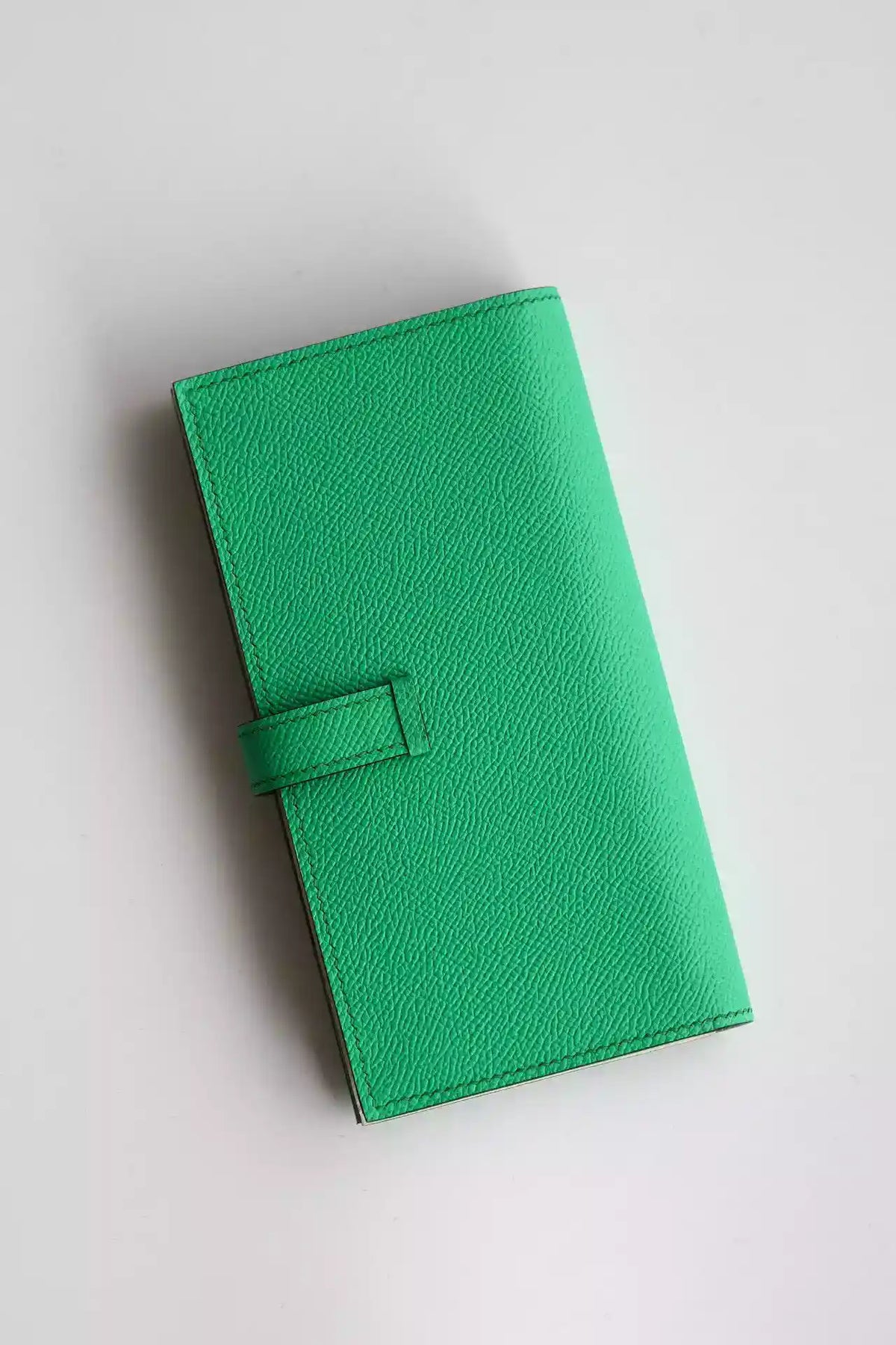 Hermes Bearn Verso Long Wallet in Vert Comics Epsom Calfskin – HW146