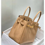 Hermes Birkin 30cm Bag In Chai Clemence Leather GHW – HW001