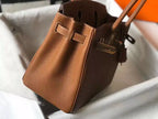 Hermes Birkin 30cm Bag In Gold Clemence Leather GHW – HW031