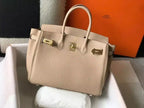 Hermes Birkin 30cm Bag In Trench Clemence Leather GHW – HW024
