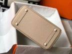 Hermes Birkin 30cm Bag In Trench Clemence Leather GHW – HW024